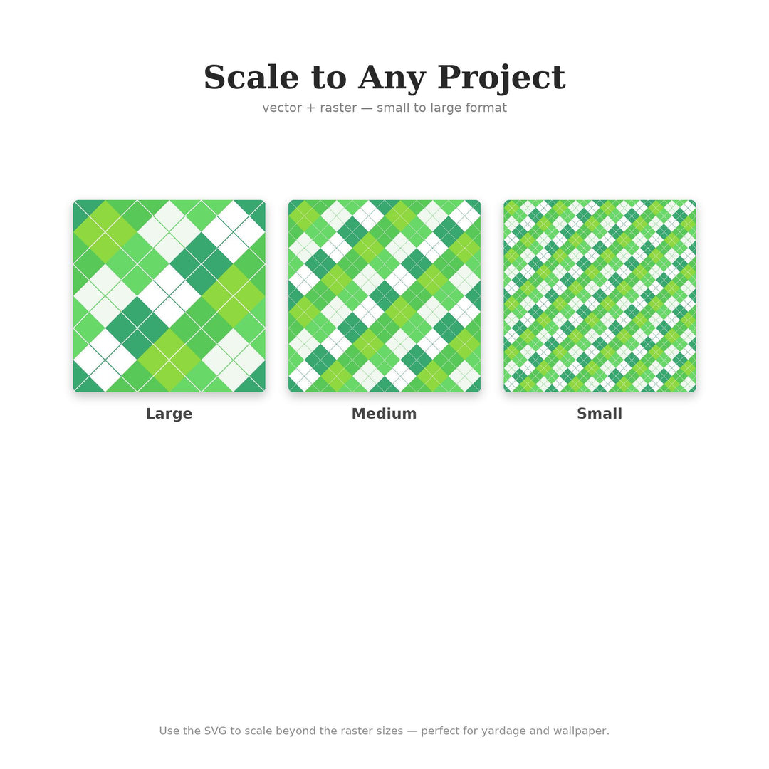 Chrysoprase Argyle Seamless Pattern | Multi-Color Chrysoprase Argyle | .png .jpg .svg .pdf .pat | Digital Paper | Fabric & Surface Design