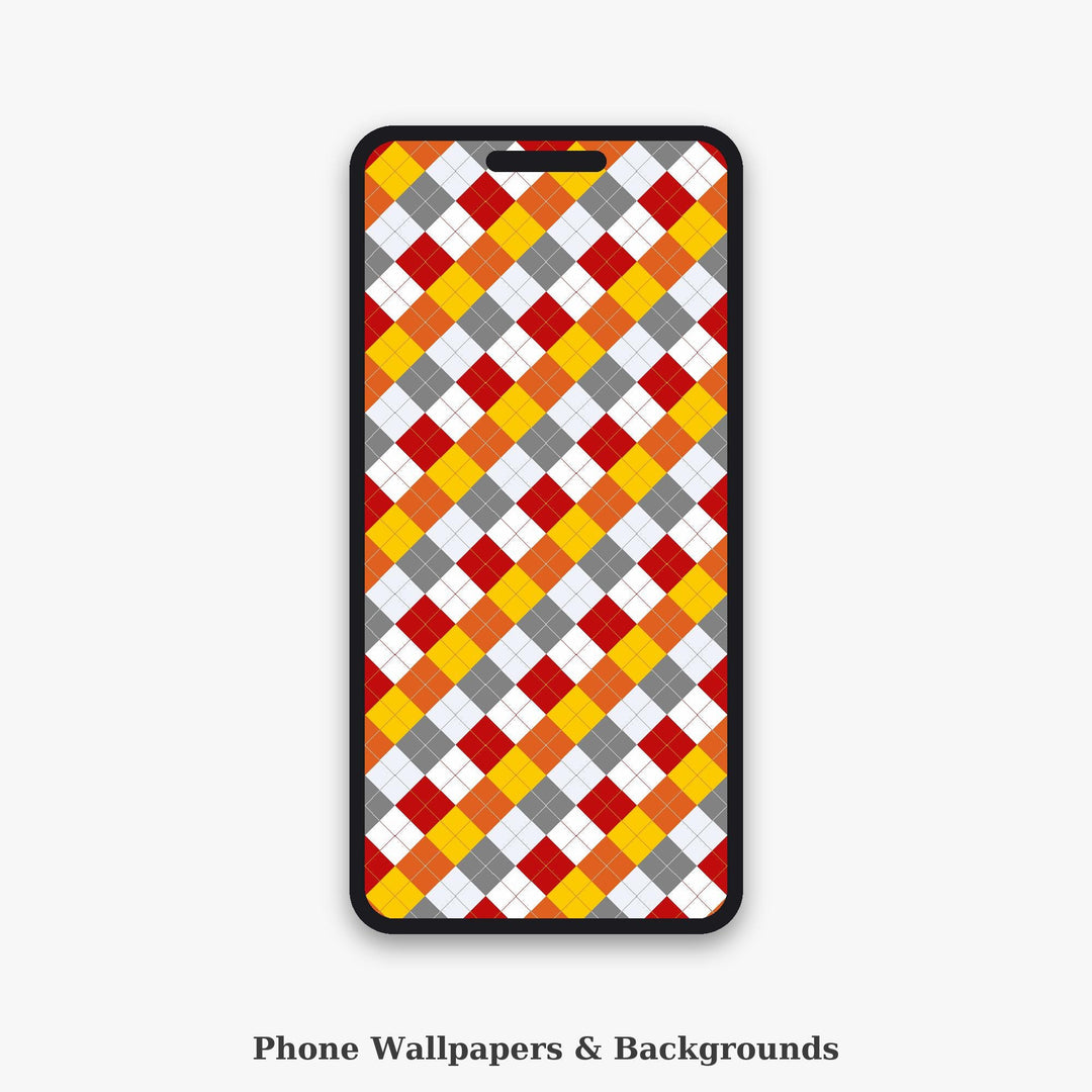 De Argyle Seamless Pattern | Multi-Color De Stijl Argyle | .png .jpg .svg .pdf .pat | Digital Paper | Fabric & Surface Design