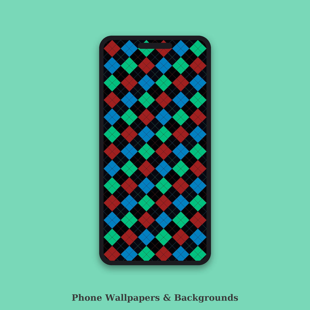 Deep Argyle Seamless Pattern | Multi-Color Deep Ocean Midnight Argyle | .png .jpg .svg .pdf .pat | Digital Paper | Fabric & Surface Design