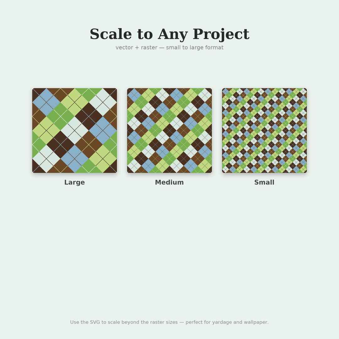 Early Argyle Seamless Pattern | Multi-Color Early Spring Thaw Argyle | .png .jpg .svg .pdf .pat | Digital Paper | Fabric & Surface Design