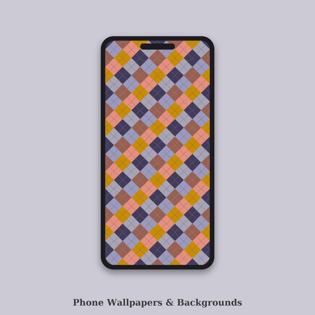 Evening Argyle Seamless Pattern | Multi-Color Evening Fog Argyle | .png .jpg .svg .pdf .pat | Digital Paper | Fabric & Surface Design