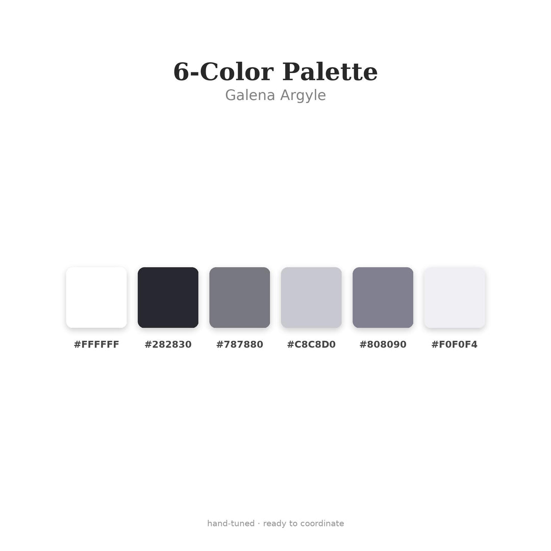 Galena Argyle Seamless Pattern | Multi-Color Fabric Design (Digital Download)