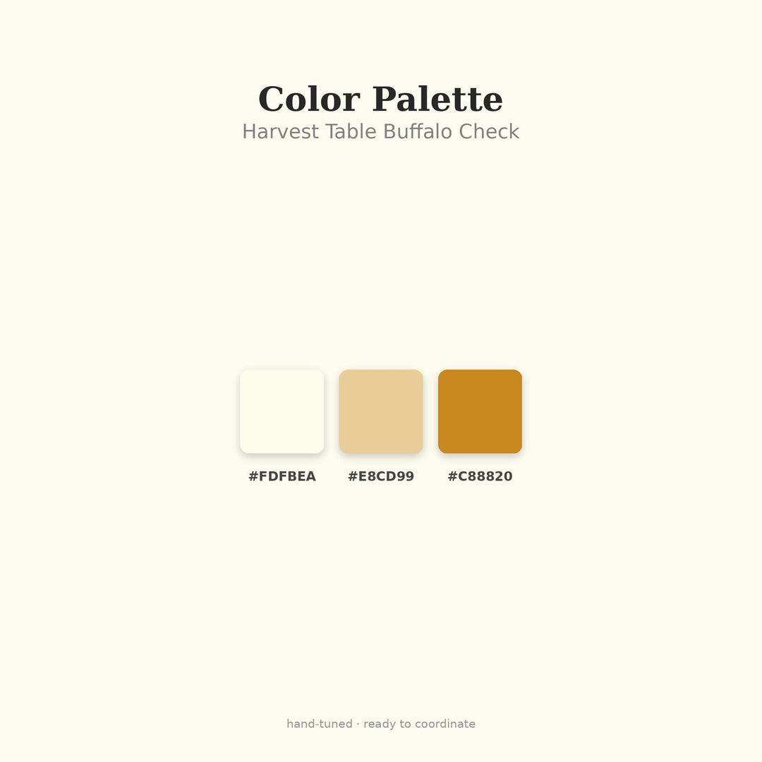 Harvest Buffalo Check Seamless Pattern | Harvest Table Buffalo Check | .png .jpg .svg .pdf .pat | Digital Paper | Fabric & Surface Design