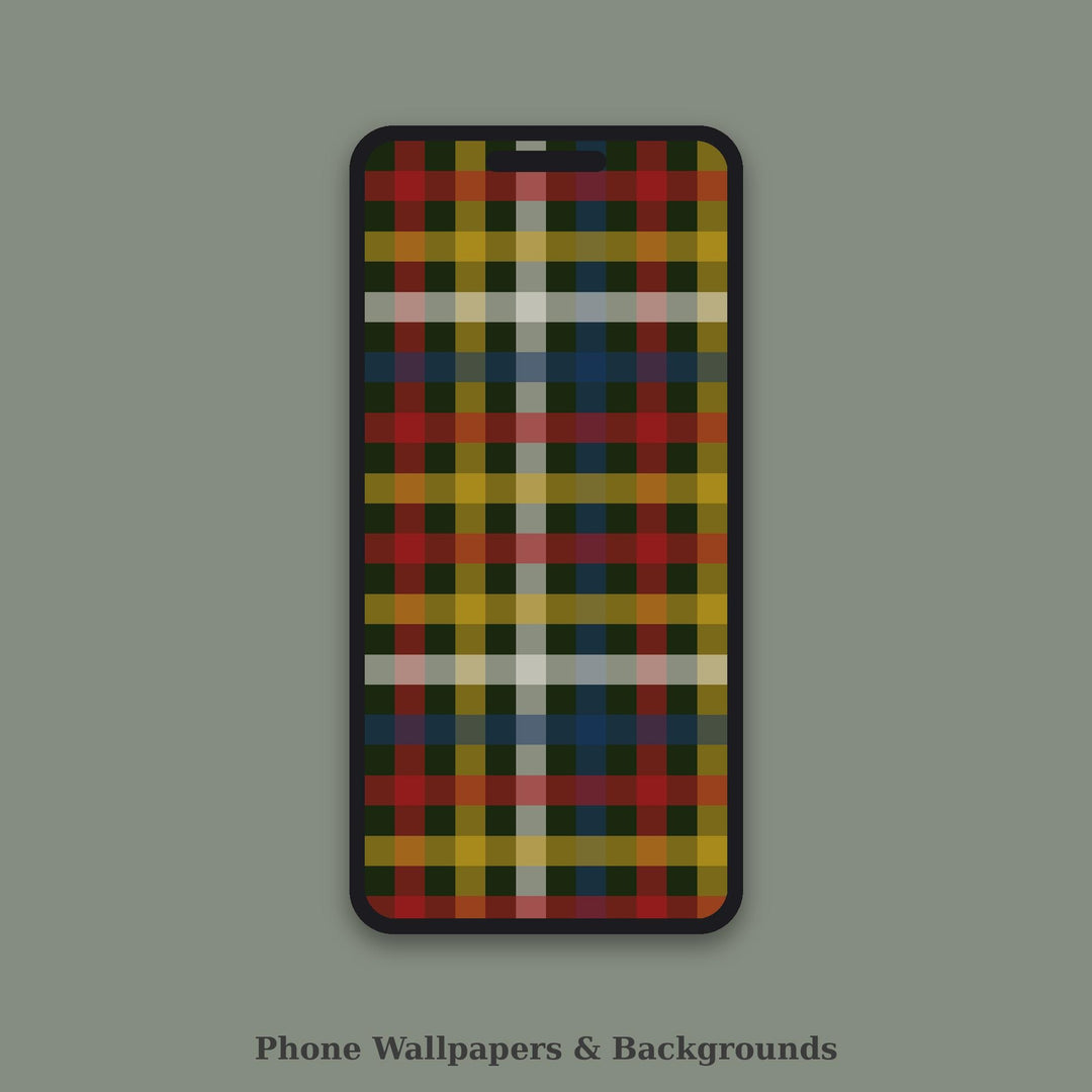 Nutcracker Tartan Seamless Pattern | Christmas Red, Gold, Ivory Digital Paper (Digital Download)