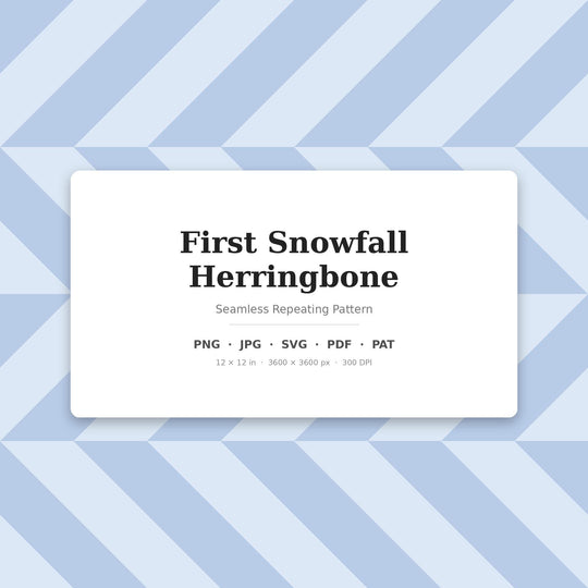 First Herringbone seamless pattern set — main preview