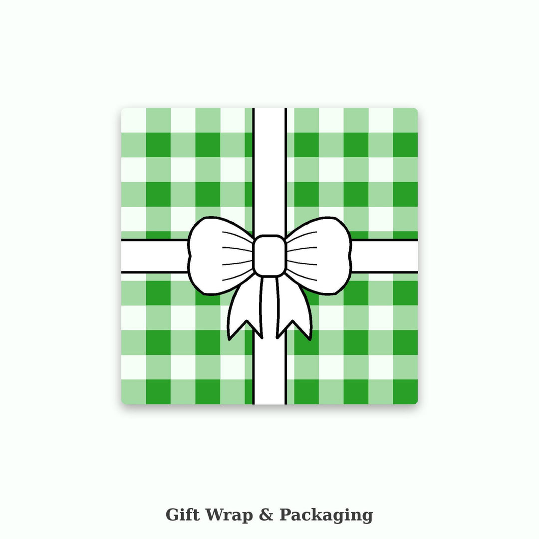 St Patricks Gingham Seamless Pattern | Shamrock Green Digital Paper (Digital Download)