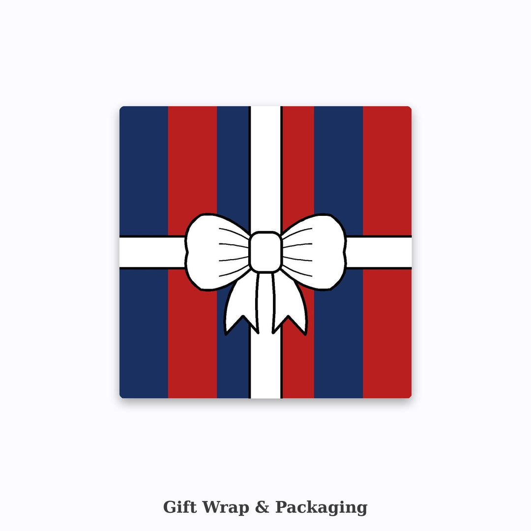 Sailing Club Stripe Seamless Pattern | Nautical Navy Red Digital Download