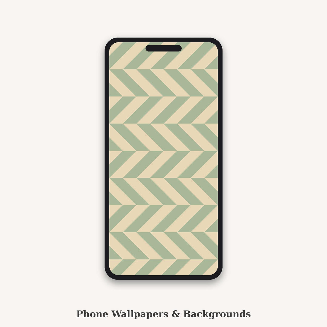 Garden Wedding Herringbone Seamless Pattern | Ivory, Champagne, Sage (Digital Download)