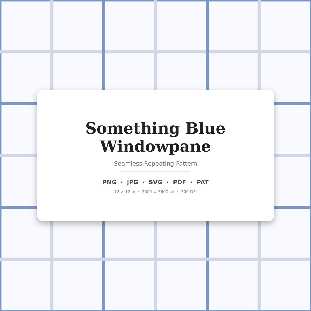 Something Windowpane Seamless Pattern | Multi-Color Something Blue Windowpane | .png .jpg .svg .pdf .pat | Digital Paper | Fabric & Surface