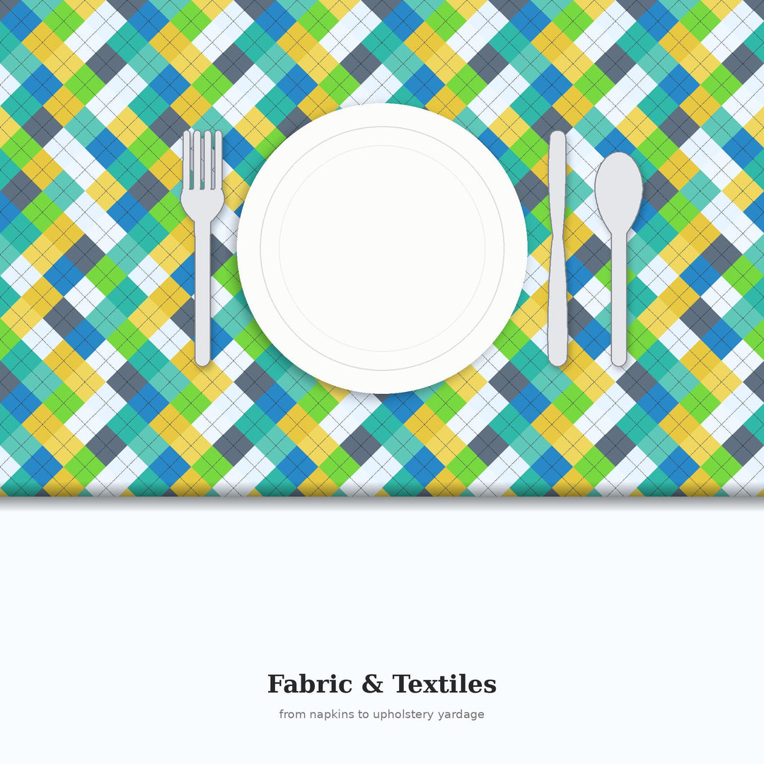 Clarity Argyle Seamless Pattern | Multi-Color Repeating Fabric Design (Digital Download)