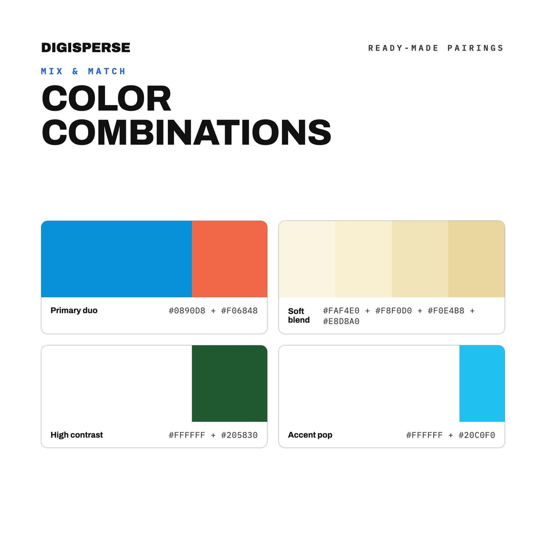 Caribbean Shore Color Palette | 30 Procreate Swatches, HEX, RGB, CMYK (Digital Download)