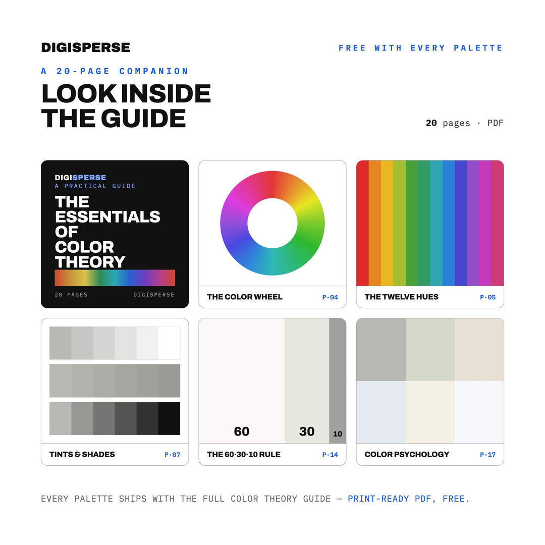 Quiet Muted Color Palette for Calm Minimal Art and Serene Branding, 30 Hushed Whisper Hues, Procreate Swatches, Hex Codes