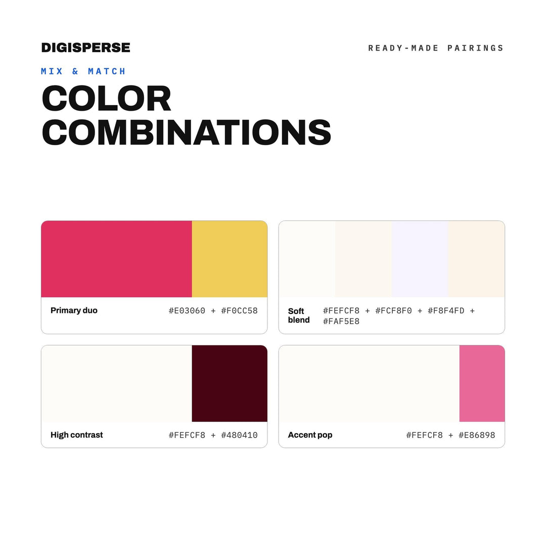 Warm Romantic Color Palette for Valentine Wedding Art and Sweet Branding, 30 In Love Blush Hues, Procreate Swatches, Hex Codes