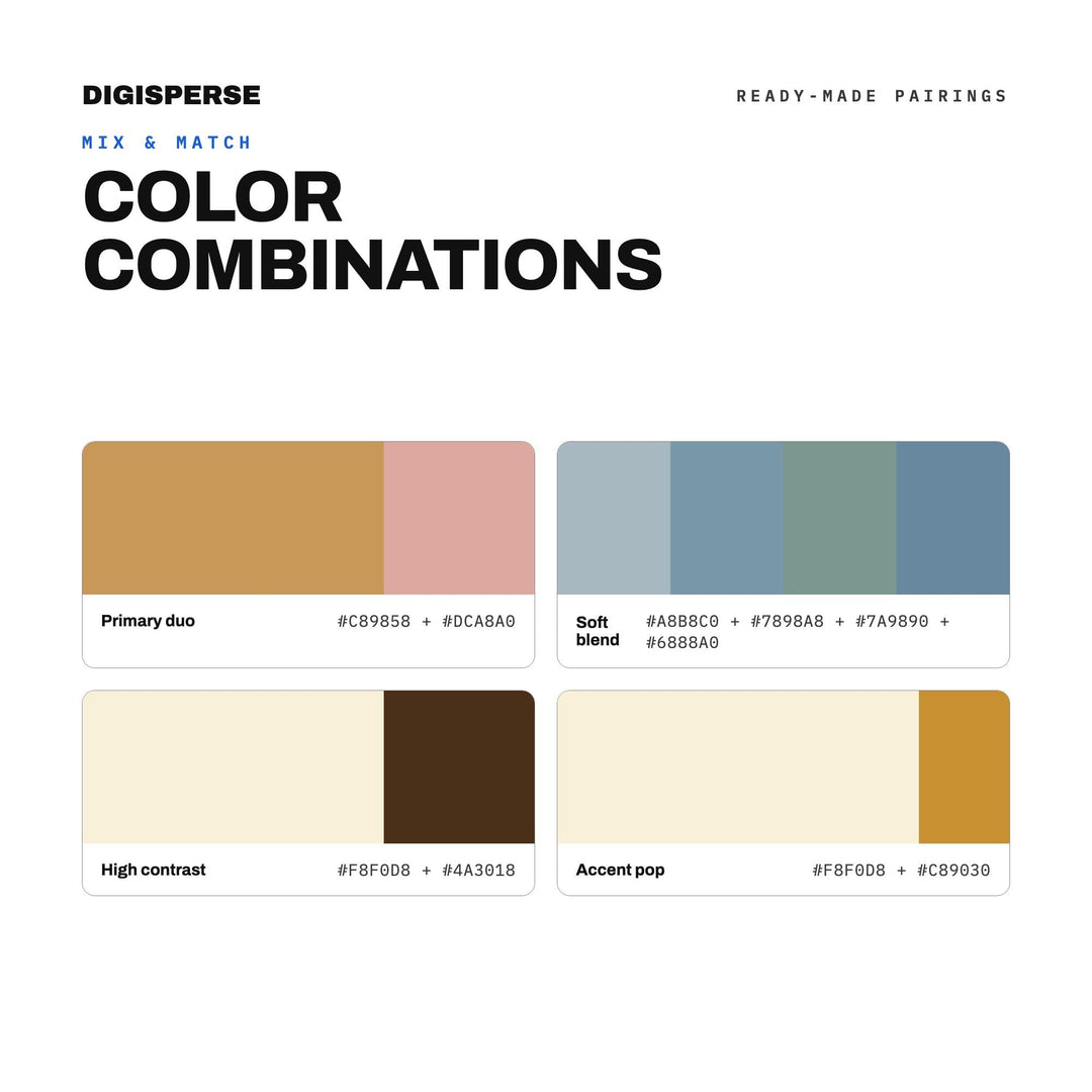 Nostalgic Color Palette | 30 Procreate Swatches, HEX, RGB, CMYK (Digital Download)