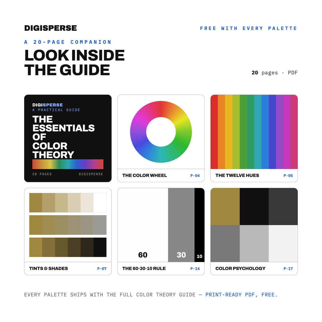Cinema Noir Color Palette | 30 Colors | Hex RGB CMYK | Color Guide | Procreate Swatches + ASE | Digital Download