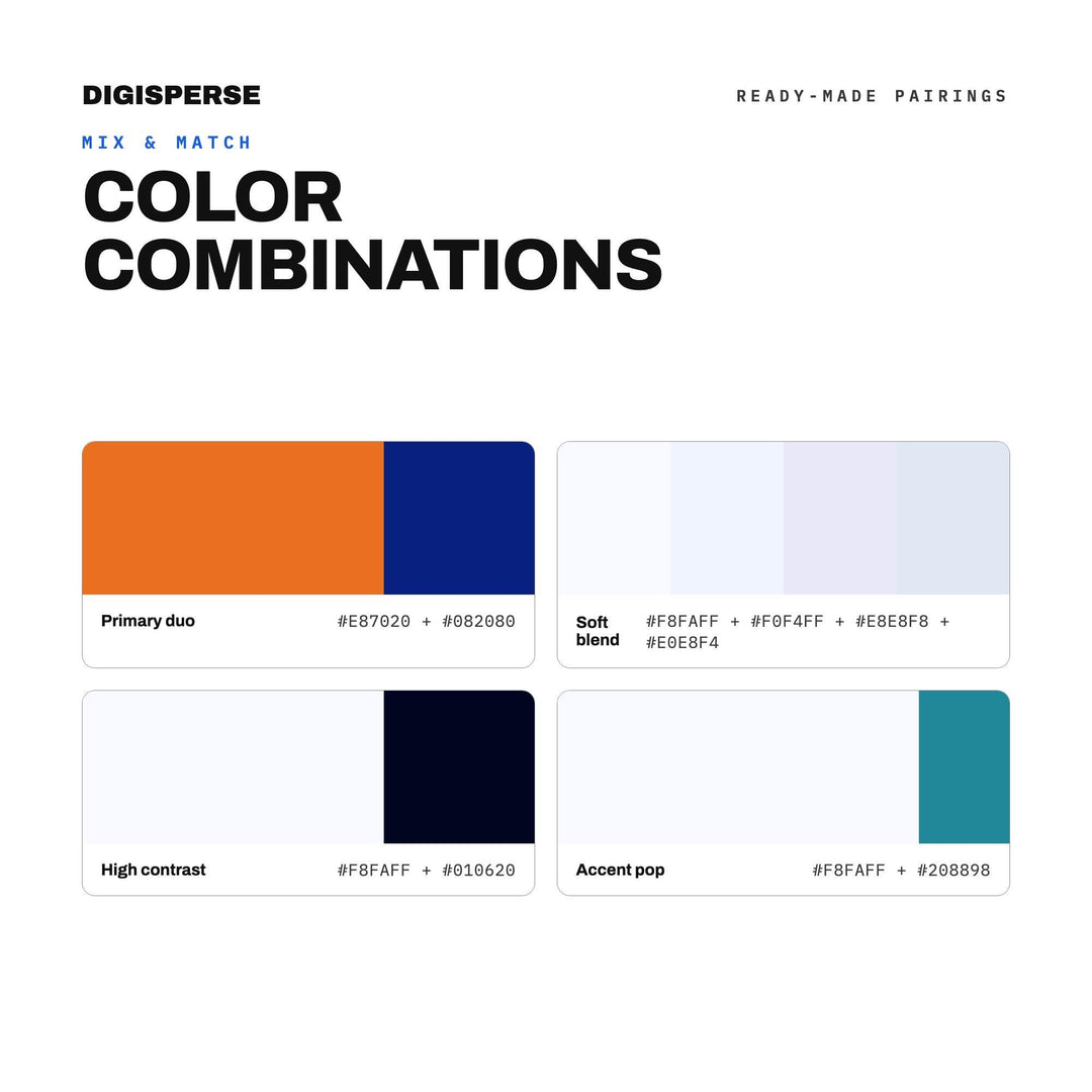 Parallel Universe Color Palette | 30 Procreate Swatches, ASE Guide (Digital Download)