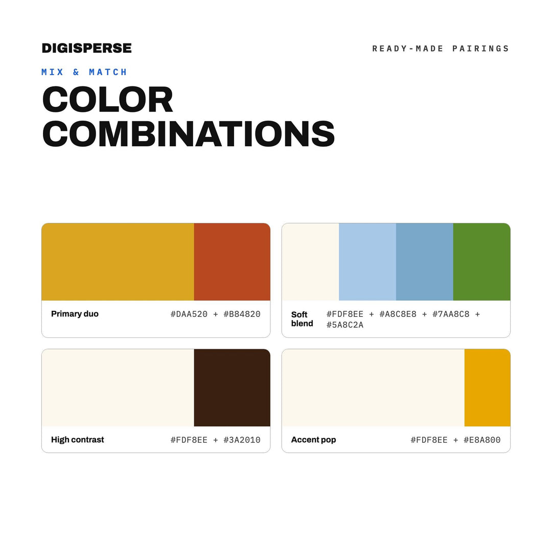 Sunflower Farm Color Palette | 30 Colors | Hex RGB CMYK | Procreate Swatches + ASE | Digital Download
