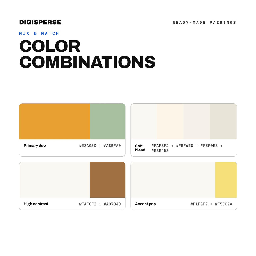 Butter Yellow Linen Color Palette | 30 Colors | Hex RGB CMYK | Procreate Swatches + ASE | Digital Download