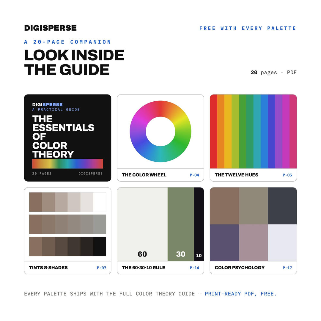 Muted Grey Color Palette for Moody Autumn Art and Eerie Halloween Branding, 30 October Fog Hues, Procreate Swatches