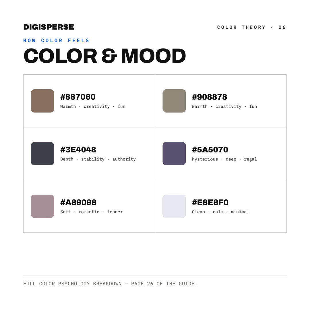 Muted Grey Color Palette for Moody Autumn Art and Eerie Halloween Branding, 30 October Fog Hues, Procreate Swatches