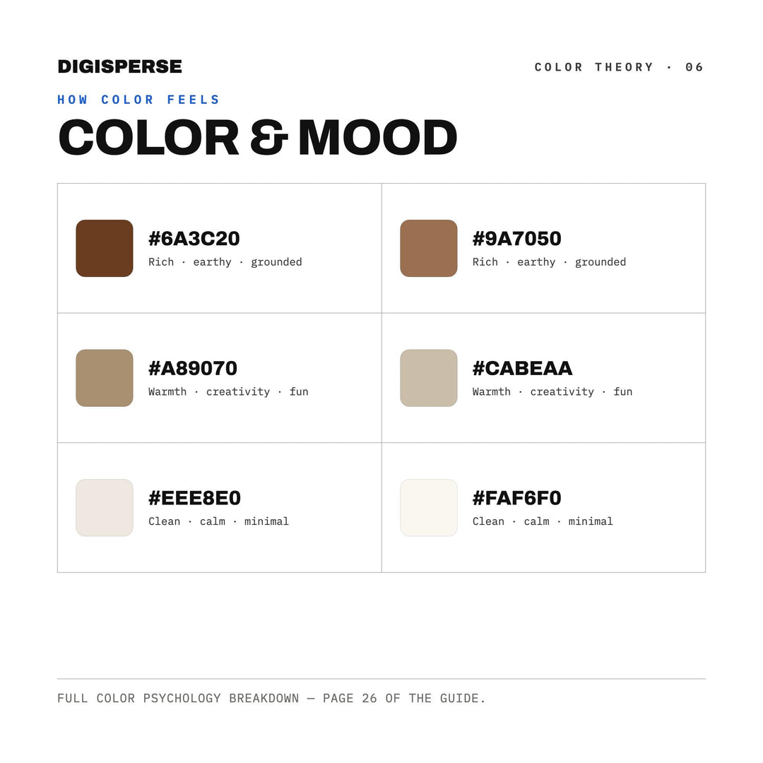 Almond Milk Color Palette | 30 Colors | Hex RGB CMYK | Color Guide | Procreate Swatches + ASE | Digital Download