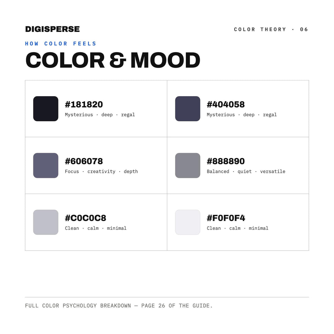 Galena Color Palette | 30 Colors | Hex RGB CMYK | Color Guide | Procreate Swatches + ASE | Digital Download