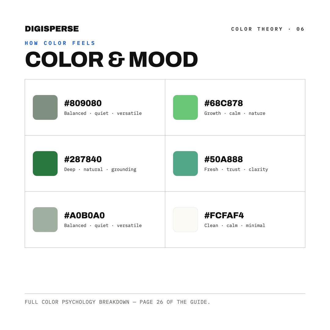 Jade Dynasty Color Palette | 30 Procreate Swatches, ASE Guide (Digital Download)