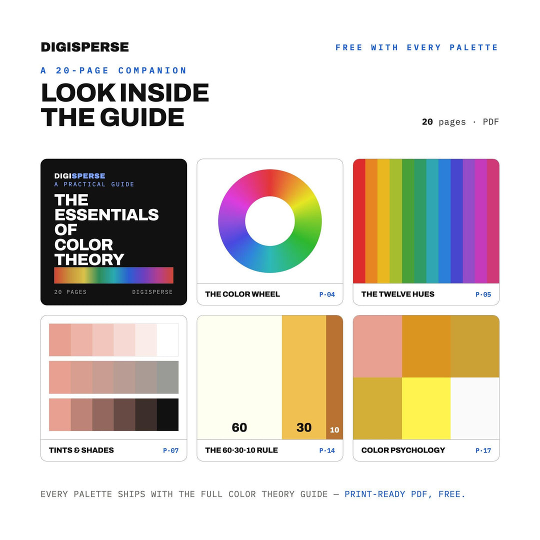Radiant Gold Color Palette for 50th Anniversary Art and Celebration Branding, 30 Golden Wedding Hues, Procreate Swatches