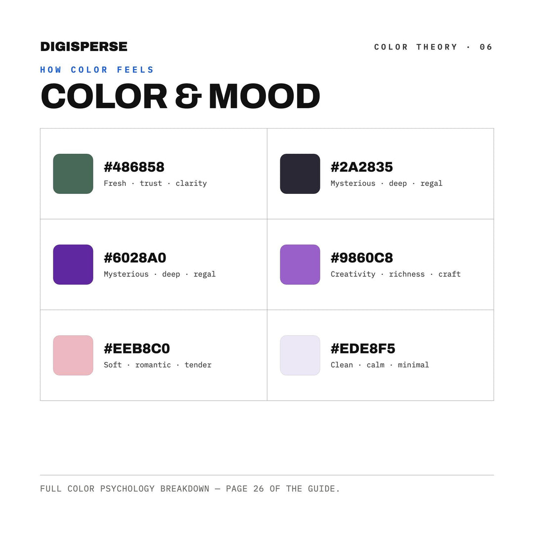 Crystal Witch Altar Color Palette | 30 Colors | Hex RGB CMYK | Procreate Swatches + ASE | Digital Download