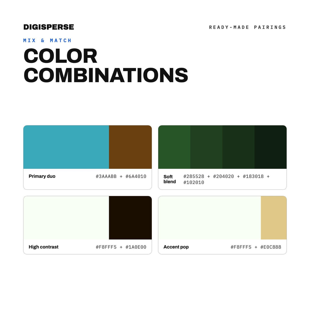 Lush Green Color Palette for Earth Day Nature Art and Eco Branding, 30 Forest Canopy Hues, Procreate Swatches