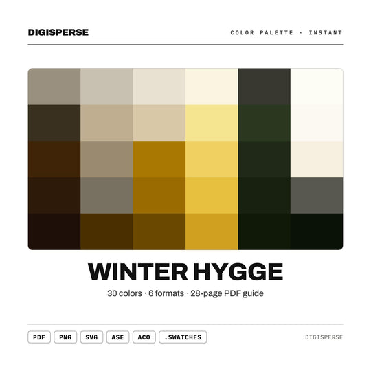 Winter Hygge color palette — main preview