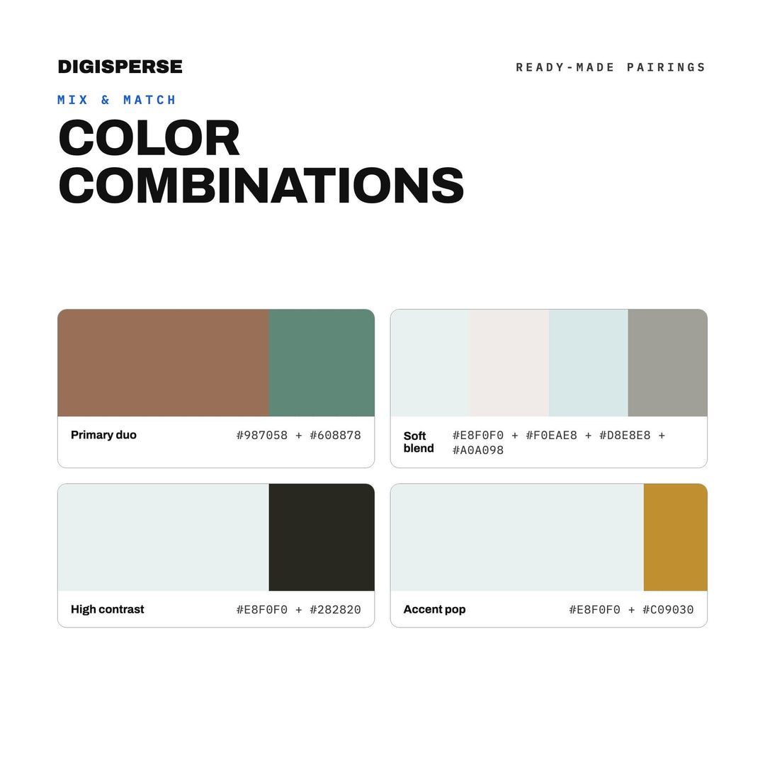 Lush Green Color Palette for Miniature Plant Art and Botanical Branding, 30 Terrarium Moss Hues, Procreate Swatches