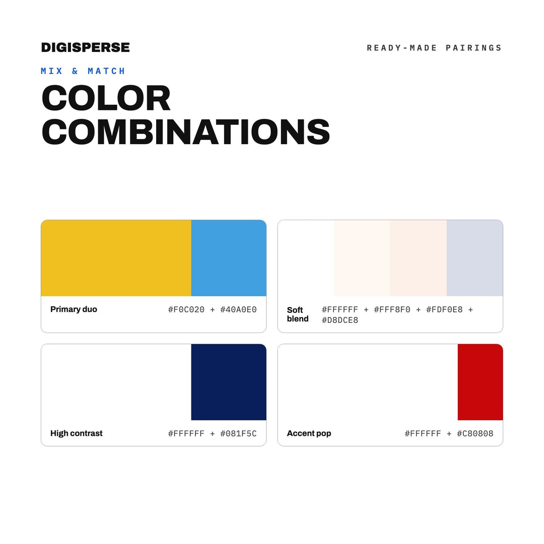Fourth of July Parade Float Color Palette | 30 Procreate Swatches (Digital Download)