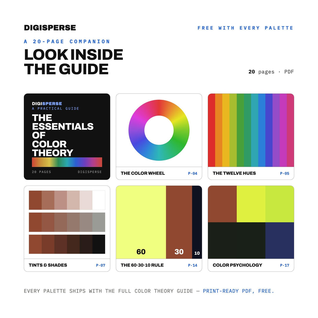 Firefly Evening Color Palette | 30 Colors | Hex RGB CMYK | Procreate Swatches + ASE | Digital Download
