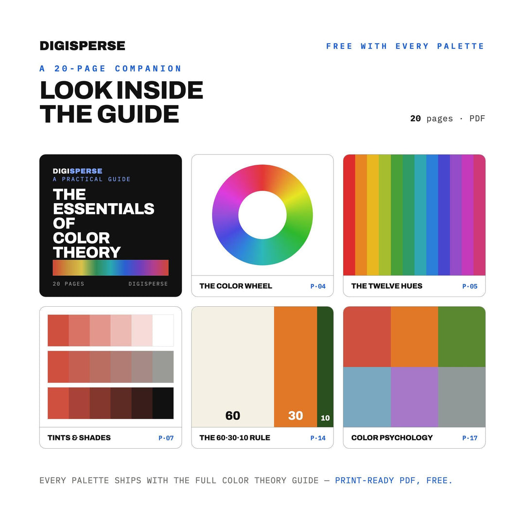 Garden Hose Summer Color Palette | 30 Procreate Swatches, ASE (Digital Download)