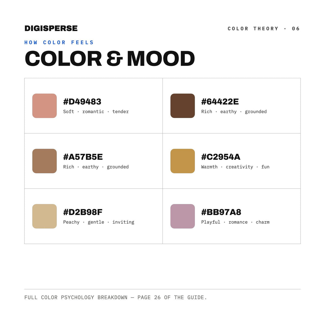 Petra Rose City Color Palette | 30 Desert Hues (Digital Download)