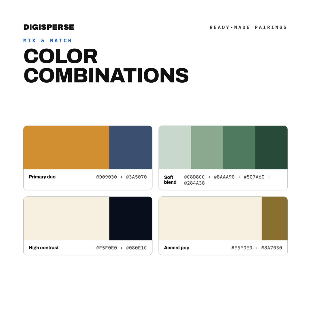 Boston Harbor Night Color Palette | 30 Moody Historical Colors (Digital Download)