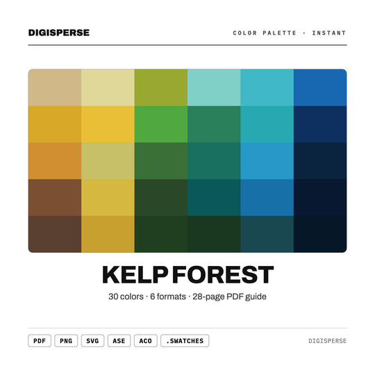 Kelp Forest color palette — main preview