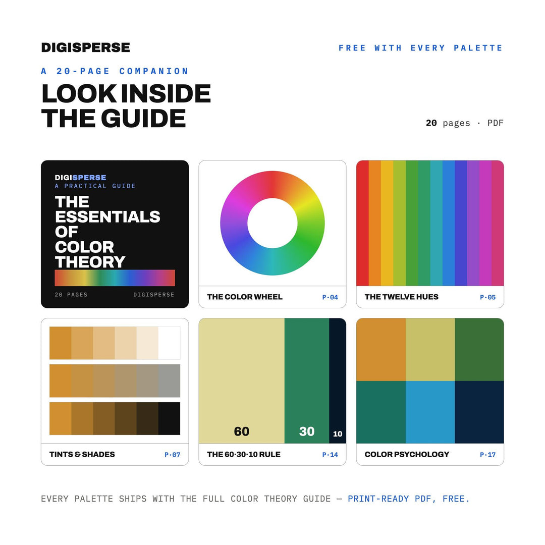 Kelp Forest Color Palette | 30 Nature Hues, Procreate, ASE (Digital Download)