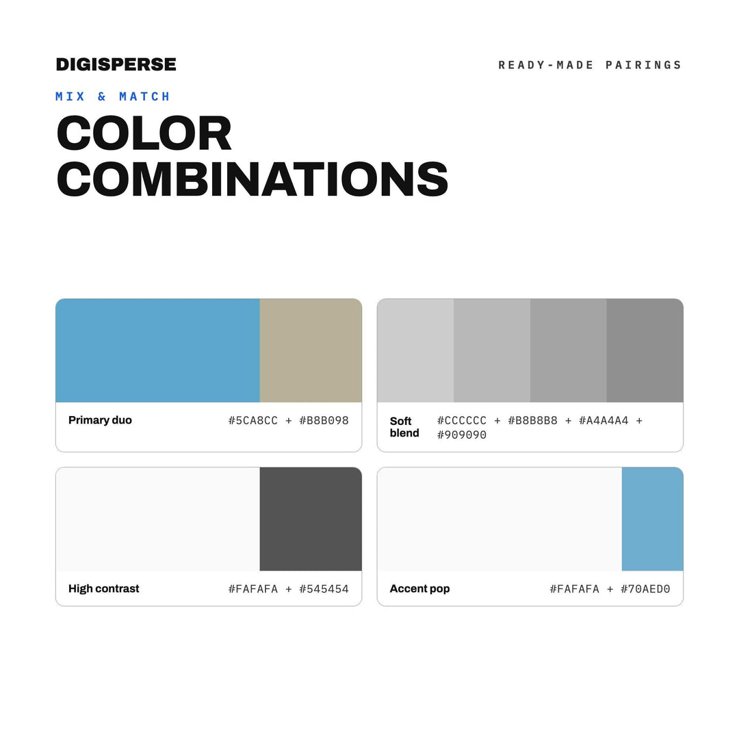 Cloud Atlas Color Palette | 30 Sky Tones, Procreate, ASE (Digital Download)