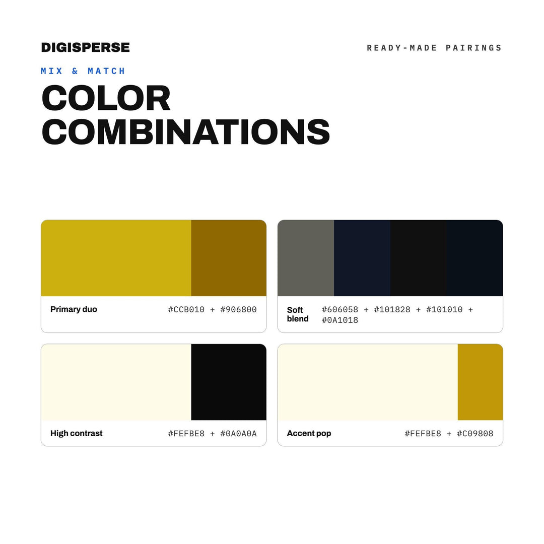 Art Deco Gold Color Palette | 30 Procreate Swatches, ASE, RGB, CMYK (Digital Download)