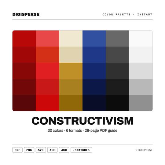 Constructivism color palette — main preview