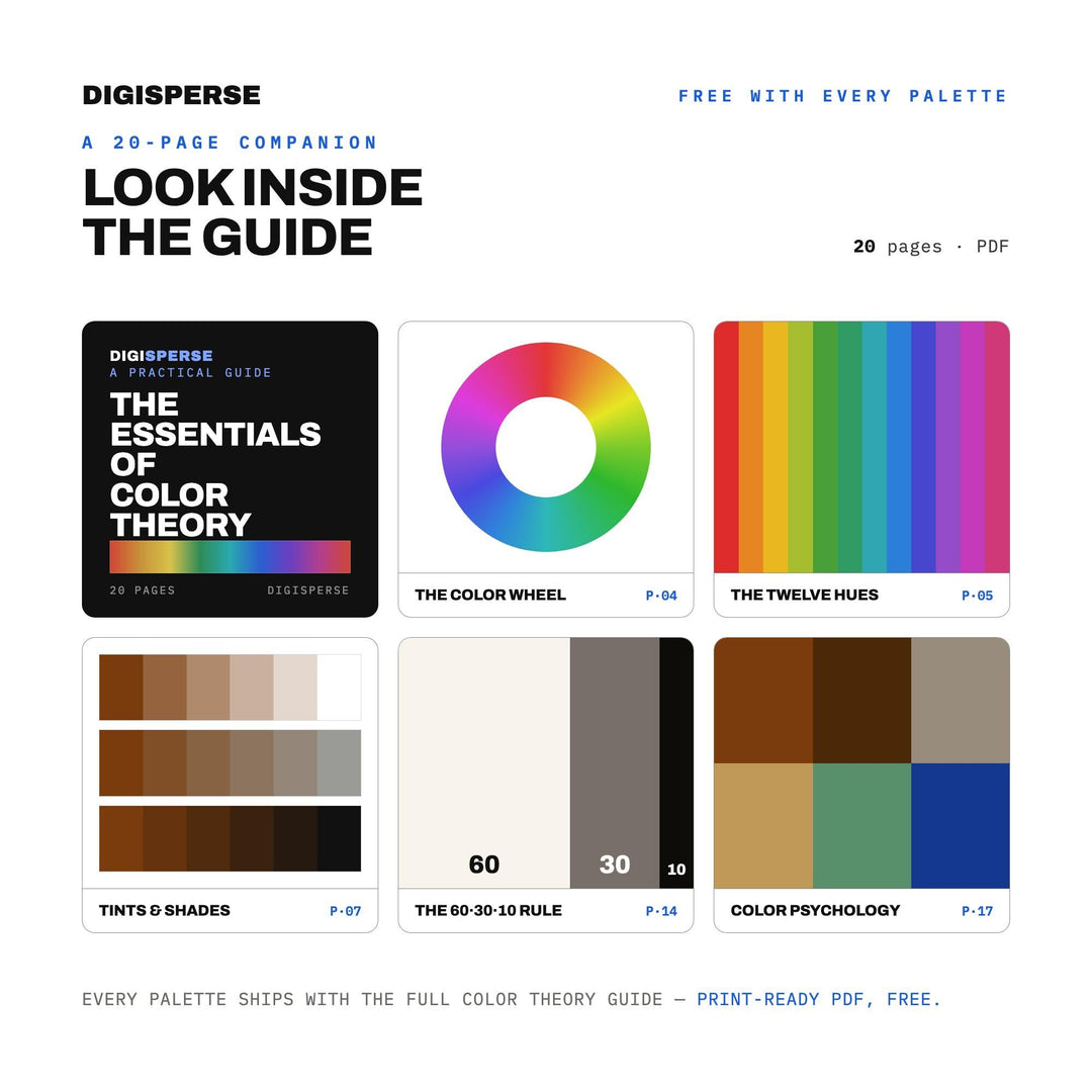 Flemish Masters Color Palette | 30 Procreate Swatches, Hex RGB CMYK (Digital Download)