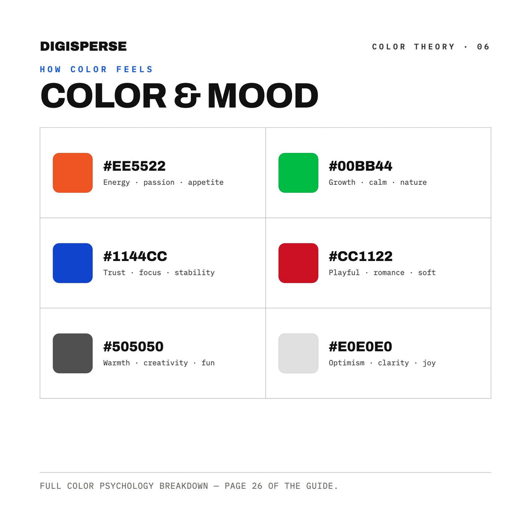 Kinetic Art Color Palette | 30 Colors, HEX, RGB, CMYK (Digital Download)