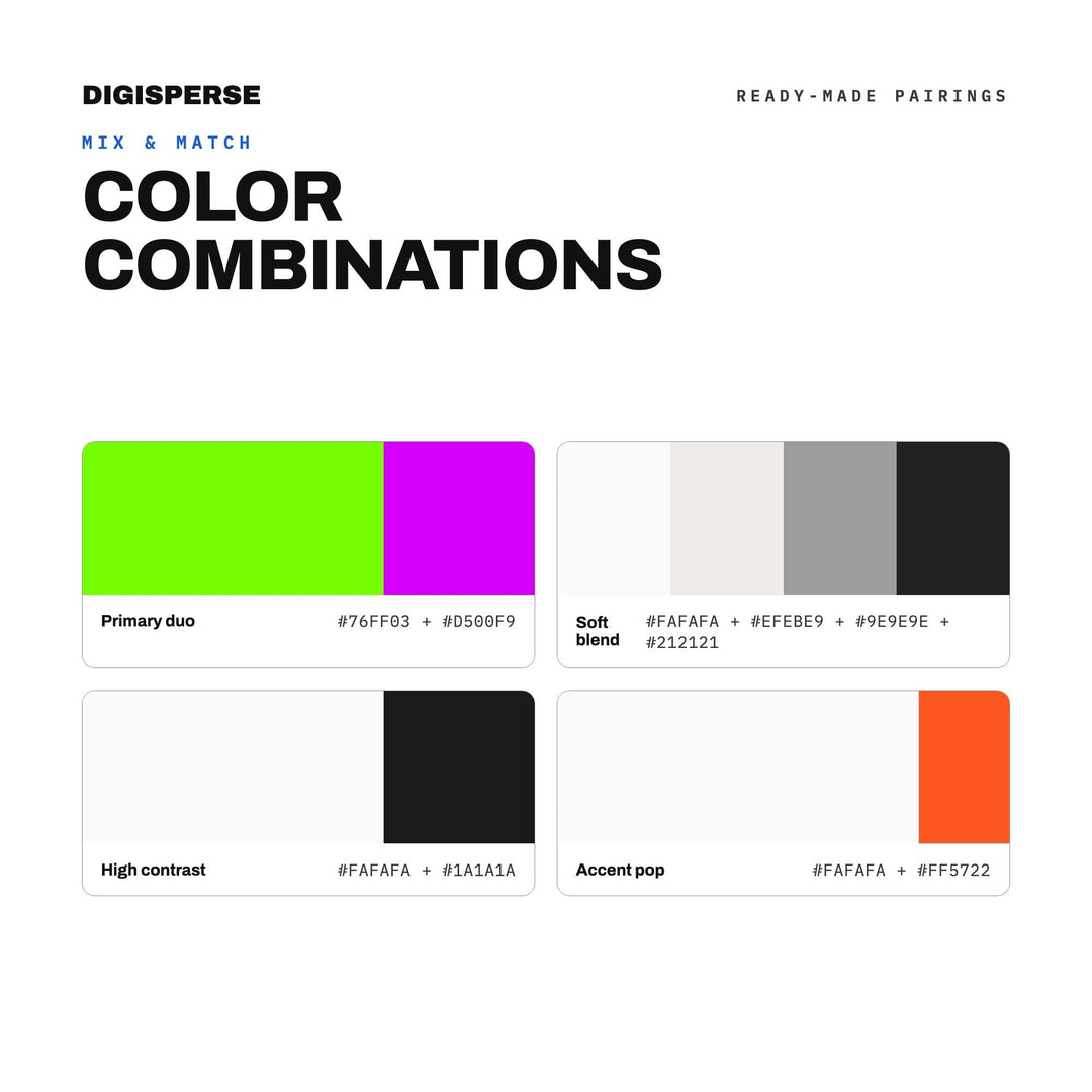 Street Art Color Palette | 30 Procreate Swatches, HEX, RGB, CMYK (Digital Download)