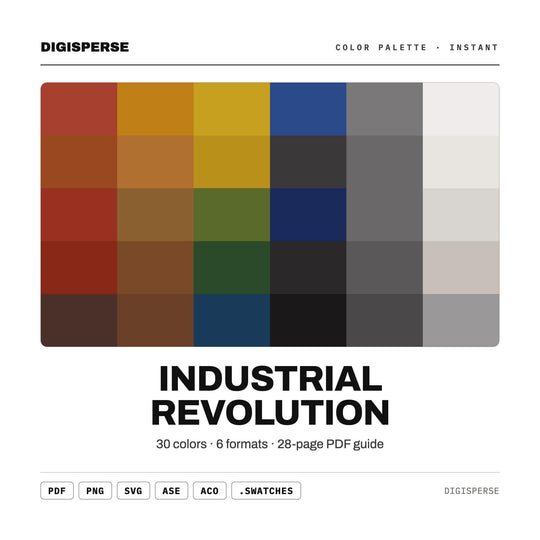 Industrial Revolution color palette — main preview