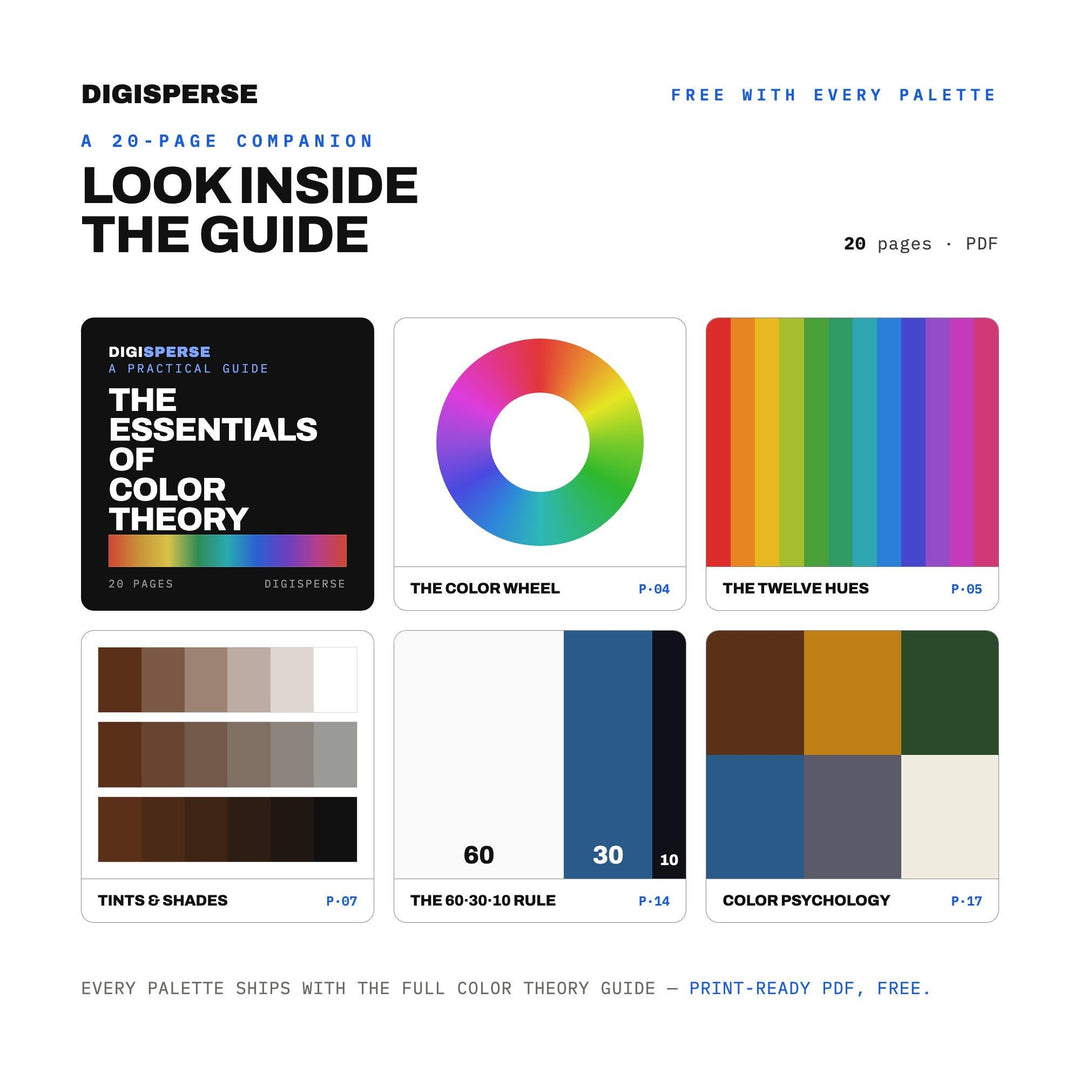 Viking Age Color Palette | 30 Procreate Swatches, ASE Guide (Digital Download)