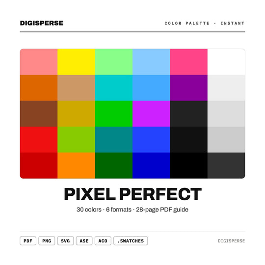 Pixel Perfect color palette — main preview