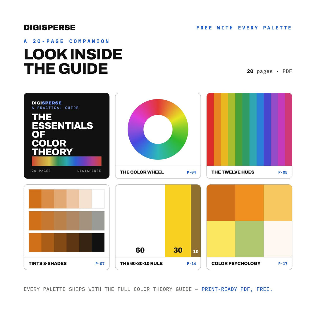Mango Lassi Color Palette | 30 Colors | Hex RGB CMYK | Color Guide | Procreate Swatches + ASE | Digital Download