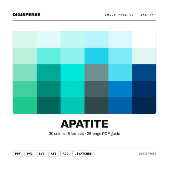 Apatite color palette — main preview